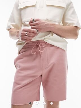 TOPMAN Men's Drawstring Casual Cotton Lounge Shorts Sz XL